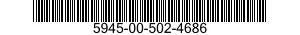 5945-00-502-4686 RELAY,ELECTROMAGNETIC 5945005024686 005024686