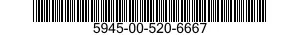 5945-00-520-6667  5945005206667 005206667