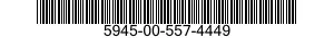 5945-00-557-4449 RELAY,ELECTROMAGNETIC 5945005574449 005574449