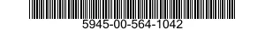 5945-00-564-1042 RELAY,ELECTROMAGNETIC 5945005641042 005641042