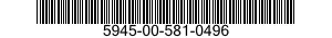 5945-00-581-0496  5945005810496 005810496