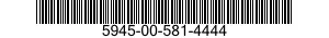5945-00-581-4444  5945005814444 005814444