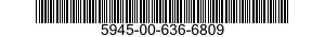 5945-00-636-6809  5945006366809 006366809