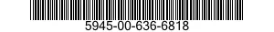 5945-00-636-6818  5945006366818 006366818