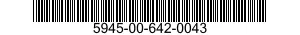 5945-00-642-0043  5945006420043 006420043