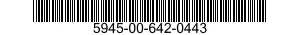 5945-00-642-0443  5945006420443 006420443