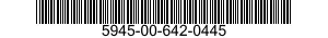 5945-00-642-0445  5945006420445 006420445