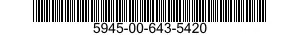 5945-00-643-5420  5945006435420 006435420