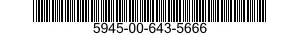 5945-00-643-5666  5945006435666 006435666
