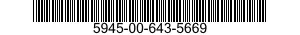 5945-00-643-5669  5945006435669 006435669