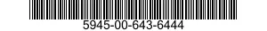 5945-00-643-6444  5945006436444 006436444