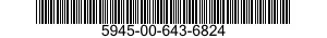 5945-00-643-6824  5945006436824 006436824