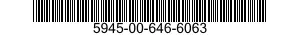 5945-00-646-6063 RELAY,ELECTROMAGNETIC 5945006466063 006466063