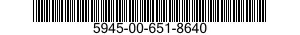 5945-00-651-8640 RELAY,ELECTROMAGNETIC 5945006518640 006518640