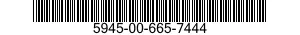 5945-00-665-7444 RELAY,THERMAL 5945006657444 006657444