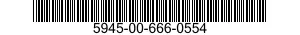 5945-00-666-0554  5945006660554 006660554