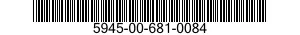 5945-00-681-0084  5945006810084 006810084