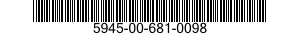 5945-00-681-0098  5945006810098 006810098