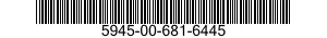 5945-00-681-6445  5945006816445 006816445