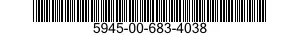5945-00-683-4038 RELAY,THERMAL 5945006834038 006834038
