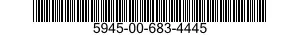5945-00-683-4445  5945006834445 006834445