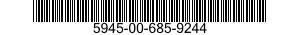 5945-00-685-9244 RELAY,ELECTROMAGNETIC 5945006859244 006859244