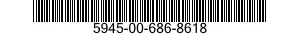 5945-00-686-8618 RELAY,ELECTROMAGNETIC 5945006868618 006868618