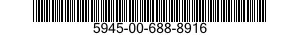 5945-00-688-8916 RELAY,ELECTROMAGNETIC 5945006888916 006888916