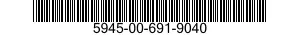 5945-00-691-9040 RELAY,ELECTROMAGNETIC 5945006919040 006919040