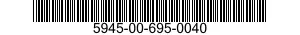 5945-00-695-0040  5945006950040 006950040