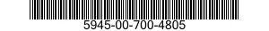 5945-00-700-4805  5945007004805 007004805