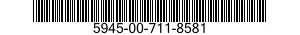 5945-00-711-8581 RELAY,MOTOR DRIVEN 5945007118581 007118581