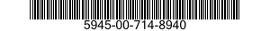 5945-00-714-8940 RELAY,MOTOR DRIVEN 5945007148940 007148940