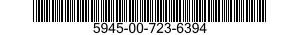 5945-00-723-6394 RELAY,ELECTROMAGNETIC 5945007236394 007236394