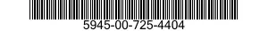 5945-00-725-4404  5945007254404 007254404