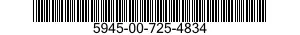 5945-00-725-4834  5945007254834 007254834