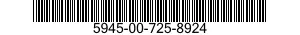 5945-00-725-8924  5945007258924 007258924