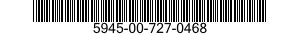 5945-00-727-0468 RELAY,ELECTROMAGNETIC 5945007270468 007270468