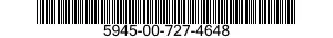 5945-00-727-4648 RELAY,ELECTROMAGNETIC 5945007274648 007274648