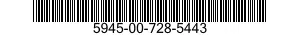 5945-00-728-5443  5945007285443 007285443