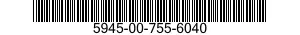5945-00-755-6040  5945007556040 007556040
