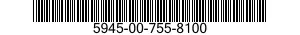 5945-00-755-8100  5945007558100 007558100