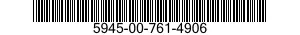 5945-00-761-4906 RELAY,ELECTROMAGNETIC 5945007614906 007614906