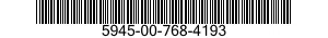 5945-00-768-4193  5945007684193 007684193