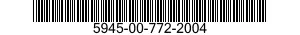 5945-00-772-2004 RELAY,ELECTROMAGNETIC 5945007722004 007722004