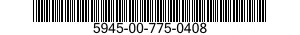 5945-00-775-0408  5945007750408 007750408
