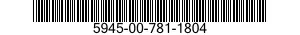 5945-00-781-1804 RELAY ASSEMBLY 5945007811804 007811804