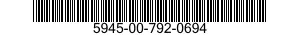 5945-00-792-0694  5945007920694 007920694