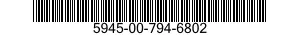 5945-00-794-6802 RELAY,METER MOVEMENT 5945007946802 007946802