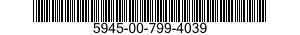5945-00-799-4039 RELAY,OVERLOAD 5945007994039 007994039
